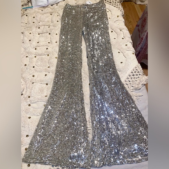 NWT FP x Show Me Your Mumu Mercury Bells Flare Pants - Picture 7 of 13